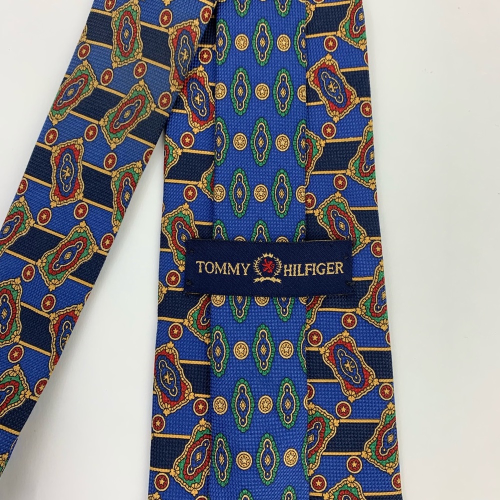 Tommy Hilfiger Men’s 100% Silk Designer Tie 👔